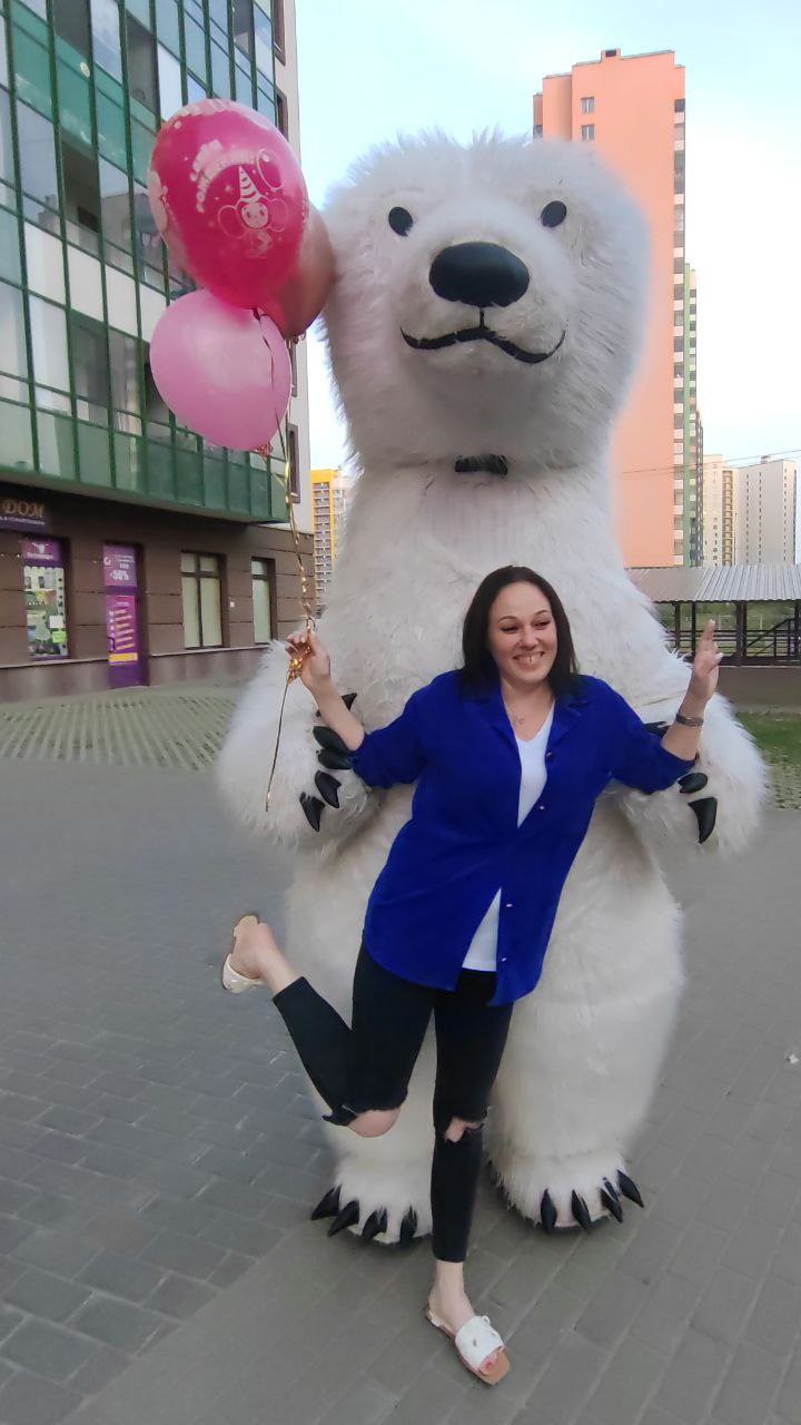 Панда на праздник