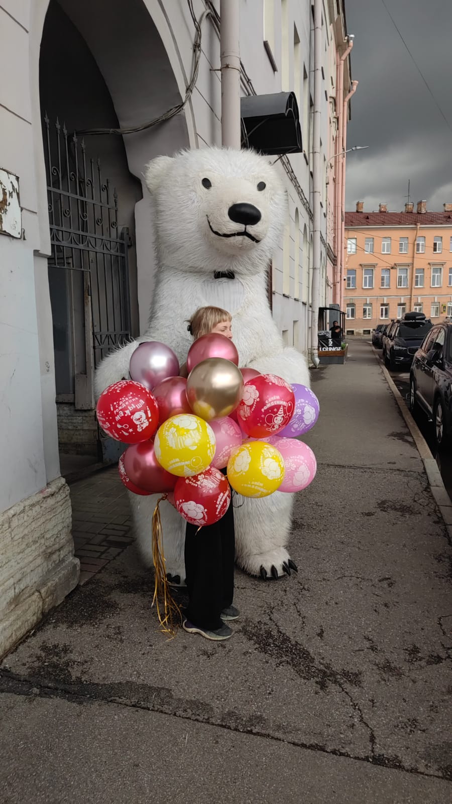 Панда на праздник