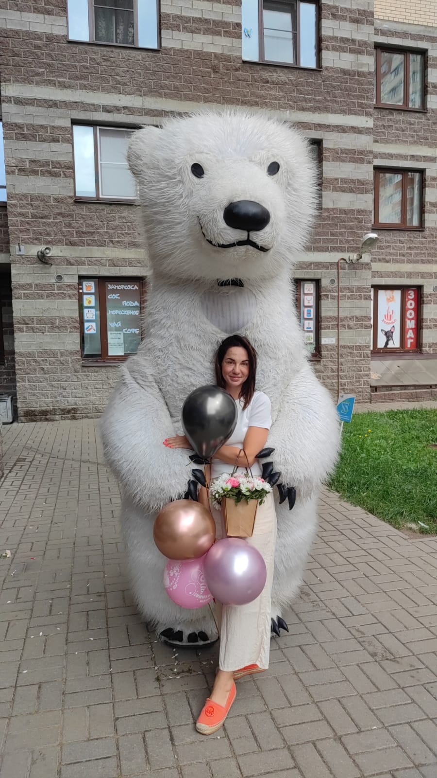 Панда на праздник